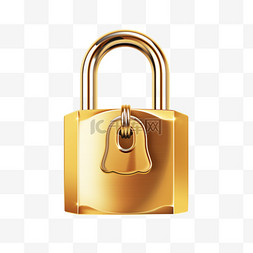 锁和钥匙图标图片_挂锁插图