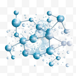 液体光线图片_化妆品分子的科学图解