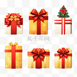 礼品促销图片_使用礼盒销售模板，圣诞快乐，新