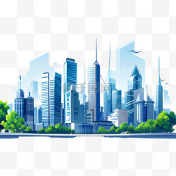城市-视频会议的背景
