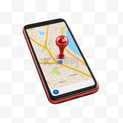 电话地图图标图片_带有地图上位置图标的电话并路由