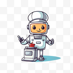 厨师机器人图片_机器人厨师