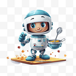厨师机器人图片_机器人厨师