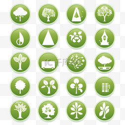 绿色环保回收图片_绿色环境图标收藏