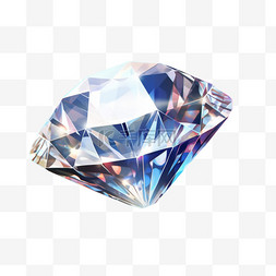 钻石点赞图片_钻石宝石闪亮写实素材图案装饰