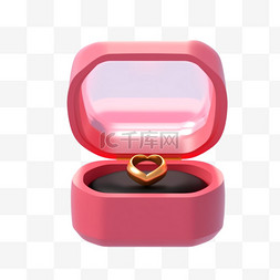 求婚带戒指图片_戒指求婚首饰盒素材装饰图案