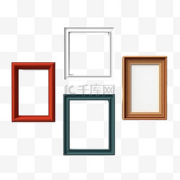 木质金属图片_长方形A4纸大小相框各种颜色木塑