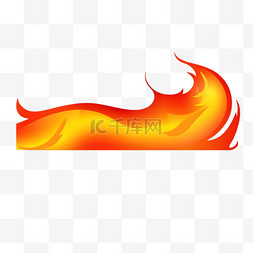 摘要标签图片_火热标志，宣传火势横幅。