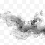 雾气或烟雾隔离透明特效白色矢量云雾或烟雾背景气像…