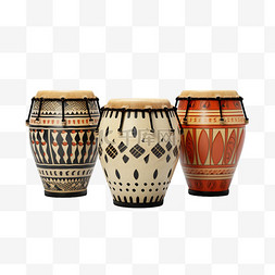 非洲鼓图片_民俗音乐乐器非洲鼓手拍鼓元素