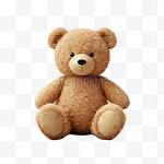 小熊玩偶玩具写实布偶可爱素材装饰