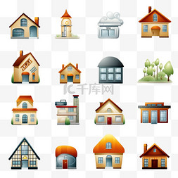 房地产售楼部壁画图片_建筑和房地产图标