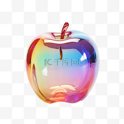 苹果3D可爱图标元素