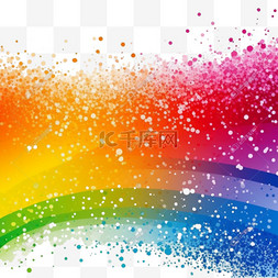 彩虹色图片_色彩斑斓的彩虹色背景，闪闪发光