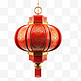 中国风红灯笼喜庆写实中国传统元素