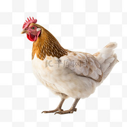 鸡动物摄影图元素