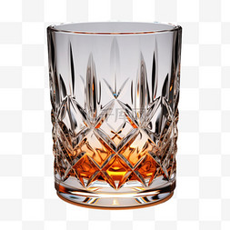 威士忌烈酒杯图片_杯子威士忌酒杯写实元素装饰图案