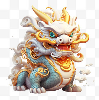 png个人vip和企业vip免费下载免抠元素卡通手绘春节的小孩和中国龙8