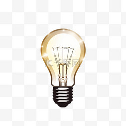 有想法图片_有光线的灯泡。照明电灯。创造性