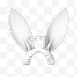 耳朵兔子卡通图片_兔子耳朵