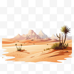 沙漠孤独图片_沙漠