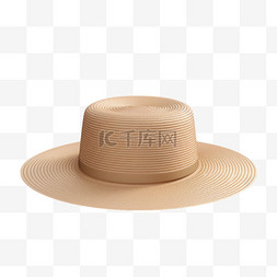 帽子宽檐帽简约男士写实AI元素装