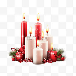 圣诞蜡烛图片_圣诞蜡烛
