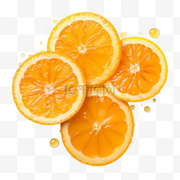 柑橘圆又大水分多微距特写