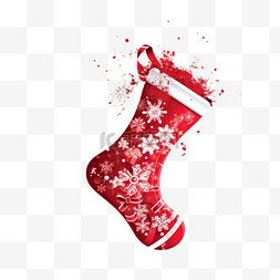圣诞红图片_圣诞红袜子