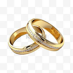 结婚戒指图片_带有图形元素的结婚戒指