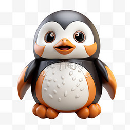 企鹅南极图片_企鹅南极3D野生动物动物模型动物