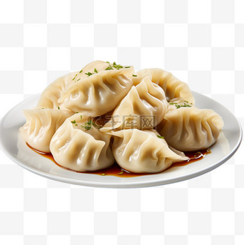 美食蒸饺包子水饺美味生煎包烧卖写实照片
