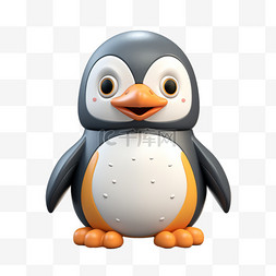 企鹅南极图片_3D野生动物企鹅南极动物模型动物