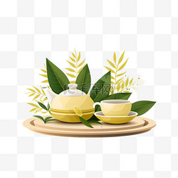 茶具瓷器茶叶精美茶壶茶杯养生