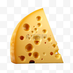芝士图片_奶酪美食高热量3d装饰立体免扣素