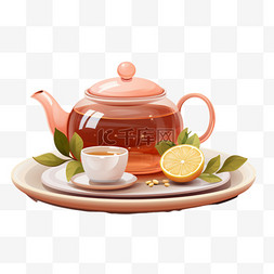 茶壶茶杯图片_茶具茶叶瓷器精美茶壶茶杯养生
