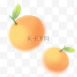 弥散风秋季水果橙子