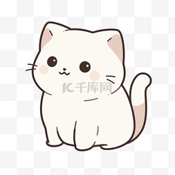 卡通猫咪背景图片_卡通猫咪手绘元素