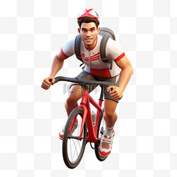竞速图片_竞速自行车3D亚运会运动员锻炼比
