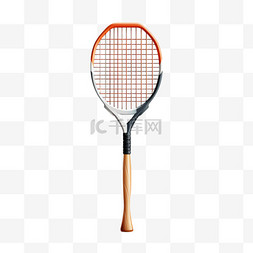 运动球拍网球拍AI元素立体免扣装