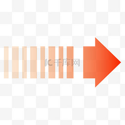 科技渐变箭头图片_渐变商务科技向右箭头