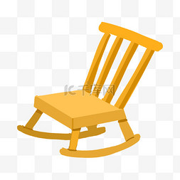 椅子坐着图片_摇椅免抠元素椅子家具
