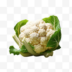 花椰菜图案图片_花椰菜蔬菜食物AI立体素材效果元
