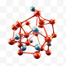 化学分子抽象合成免扣素材特色写