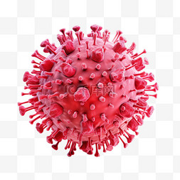 红色细胞病毒微观生物AI免扣立体