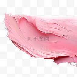 质感粉色图片_笔刷笔触粉色油画水墨水彩纹理质