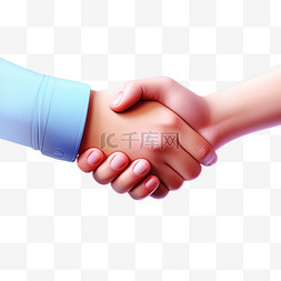 共赢企业海报图片_握手合作共赢商务谈判友好和平打