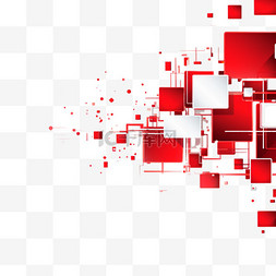 商业空间设计图片_红色商业边界，现代背景设计向量