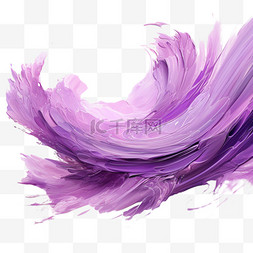 紫色质感纹理图片_绽放紫色笔刷笔触水墨墨点纹理质