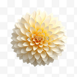 菊花3D可爱图标元素